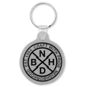 Rounded Grey Key Holder