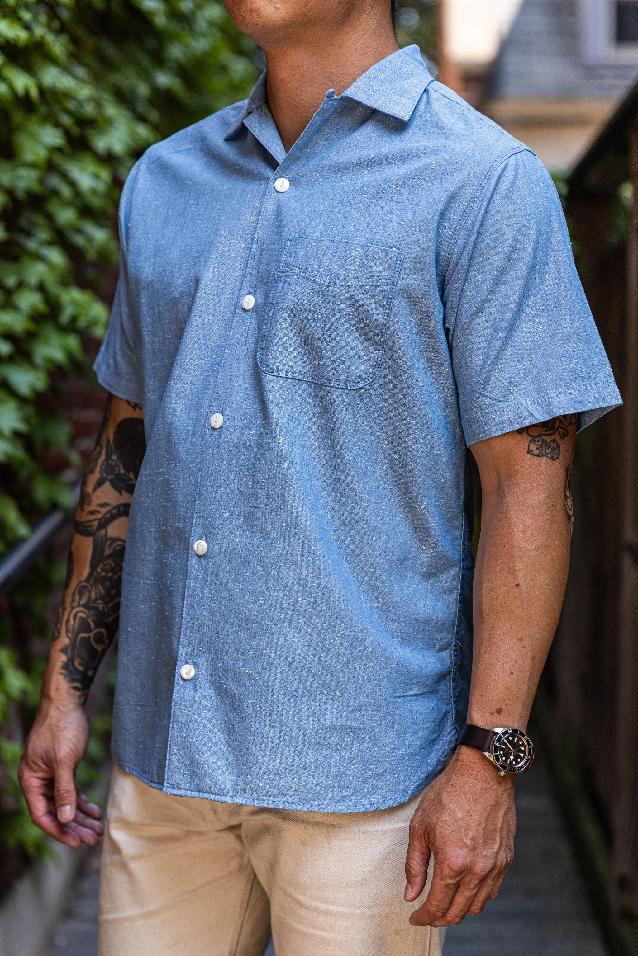 Hawaiian Chambray Clothing