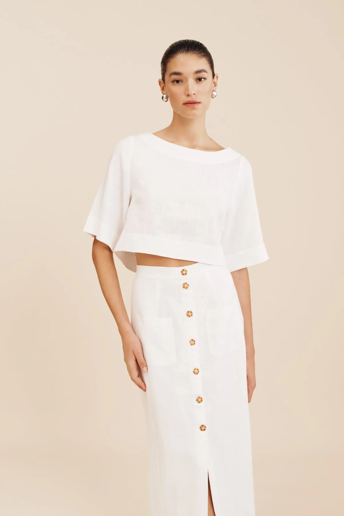 Heidi Skirt Ivory