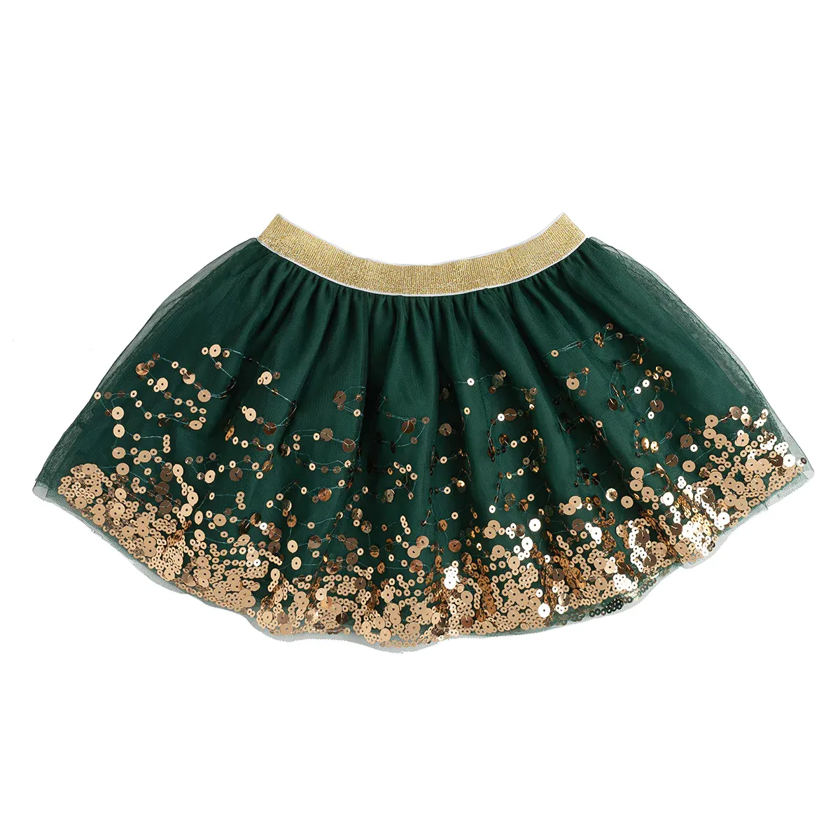 Holiday Emerald Sequin Tutu