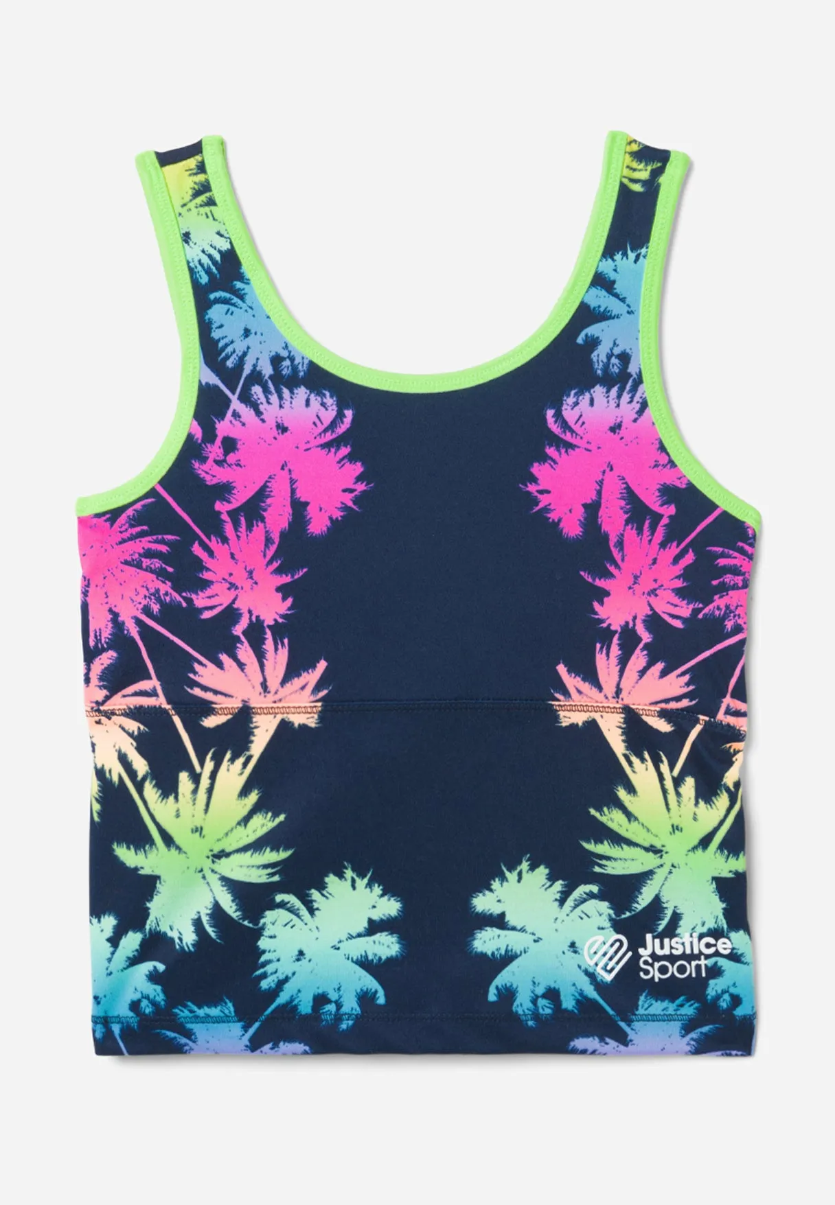 J Sport cropped active tank