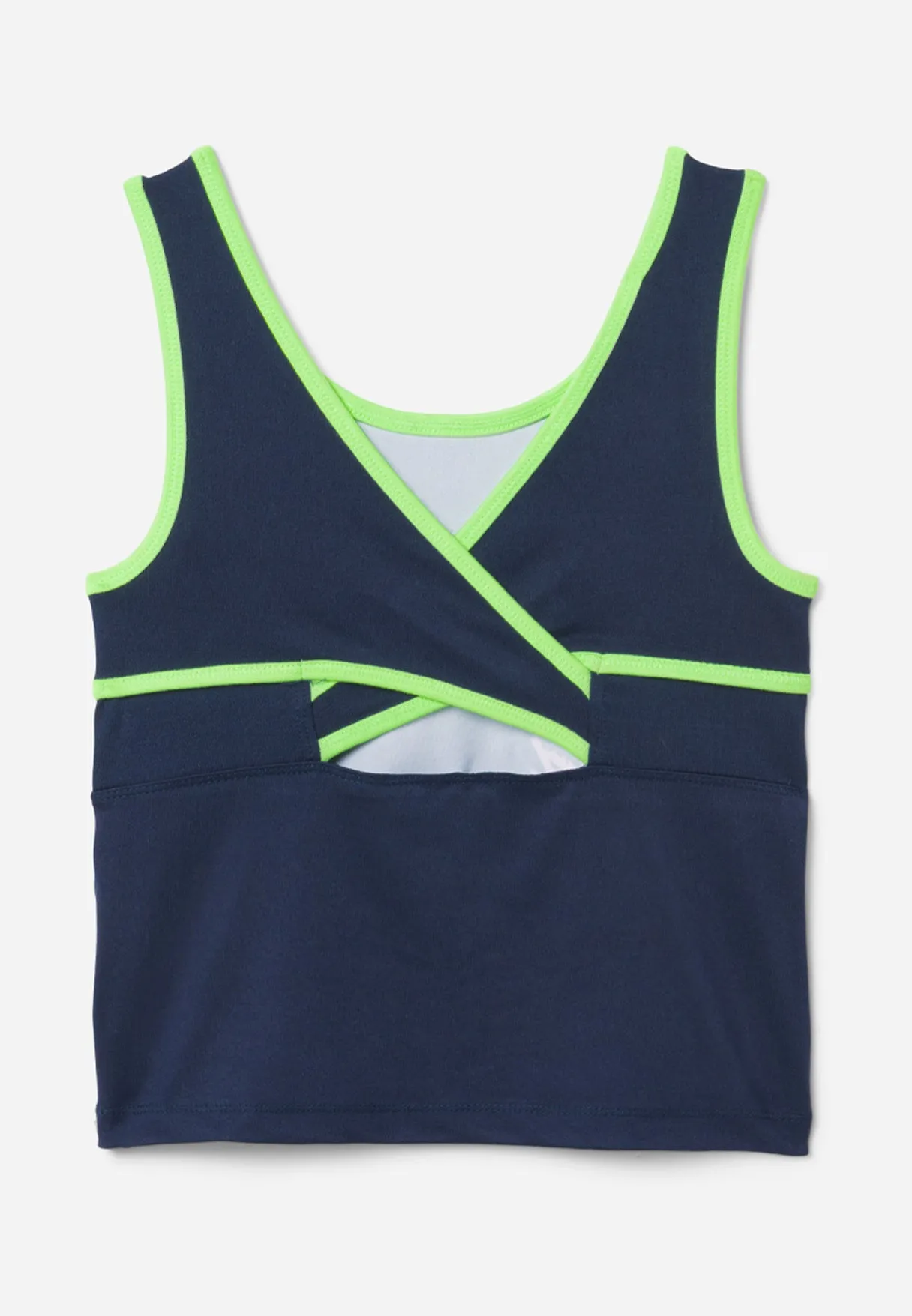 J Sport cropped active tank