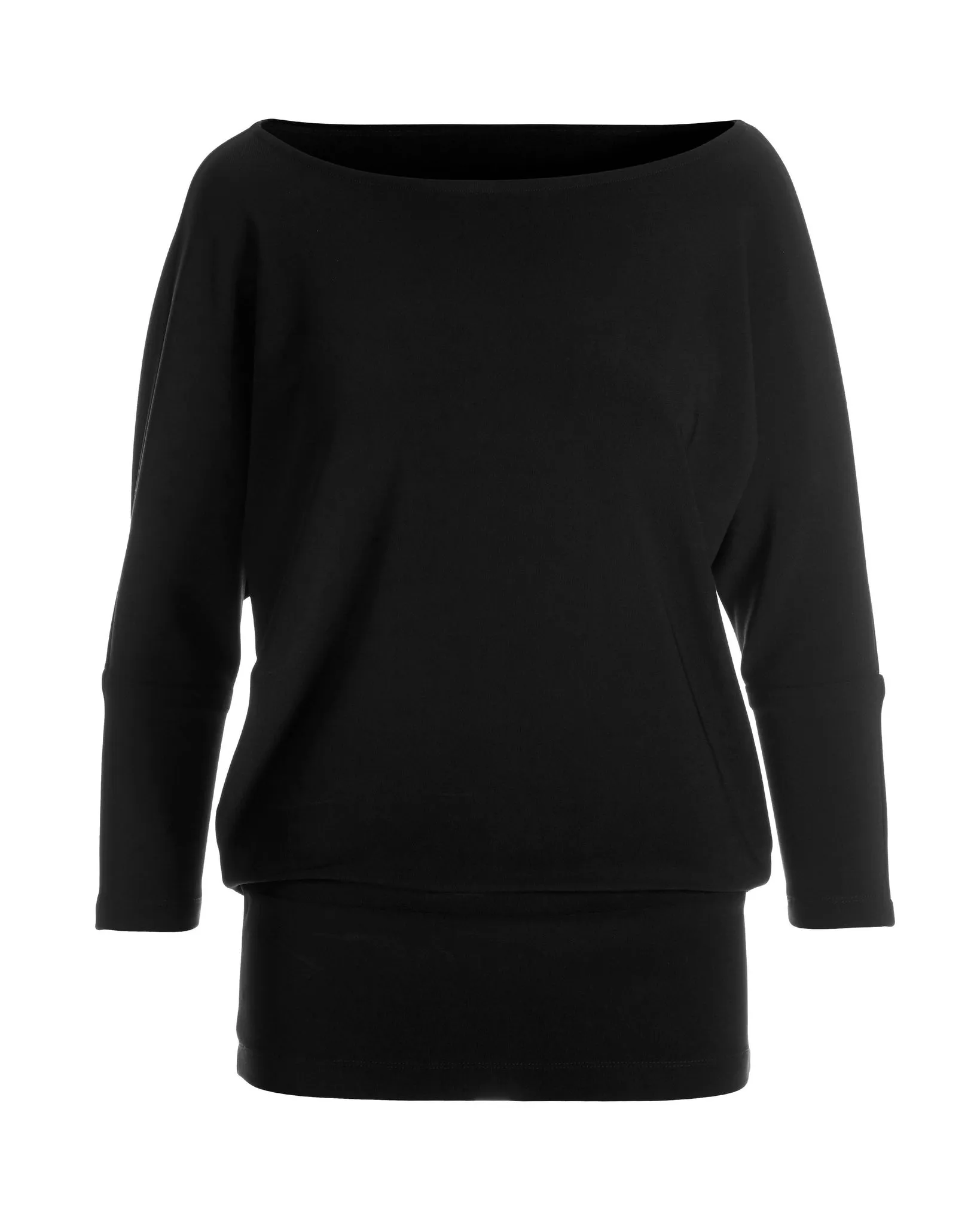 Jet Black Beyond Travel Slouchy Top