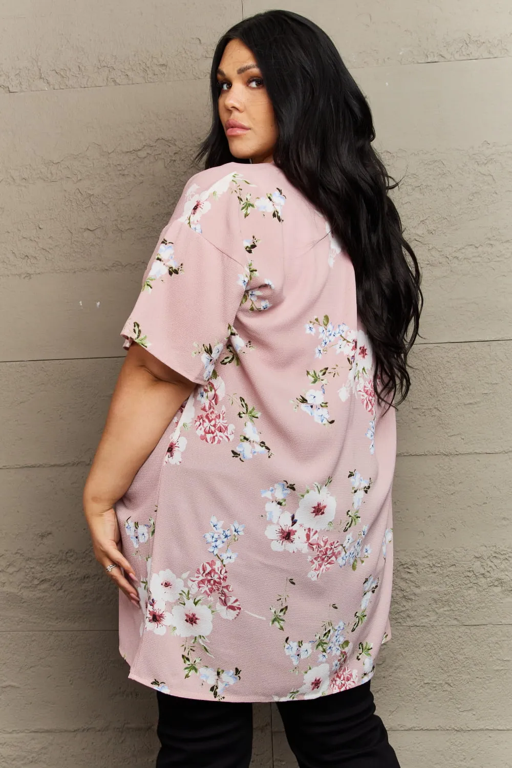 Rose Floral Kimono Justin Taylor