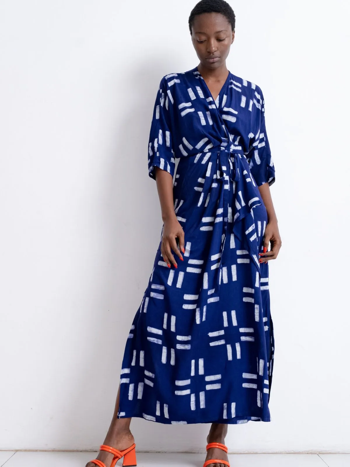 Middle Path Letsa Wrap Dress