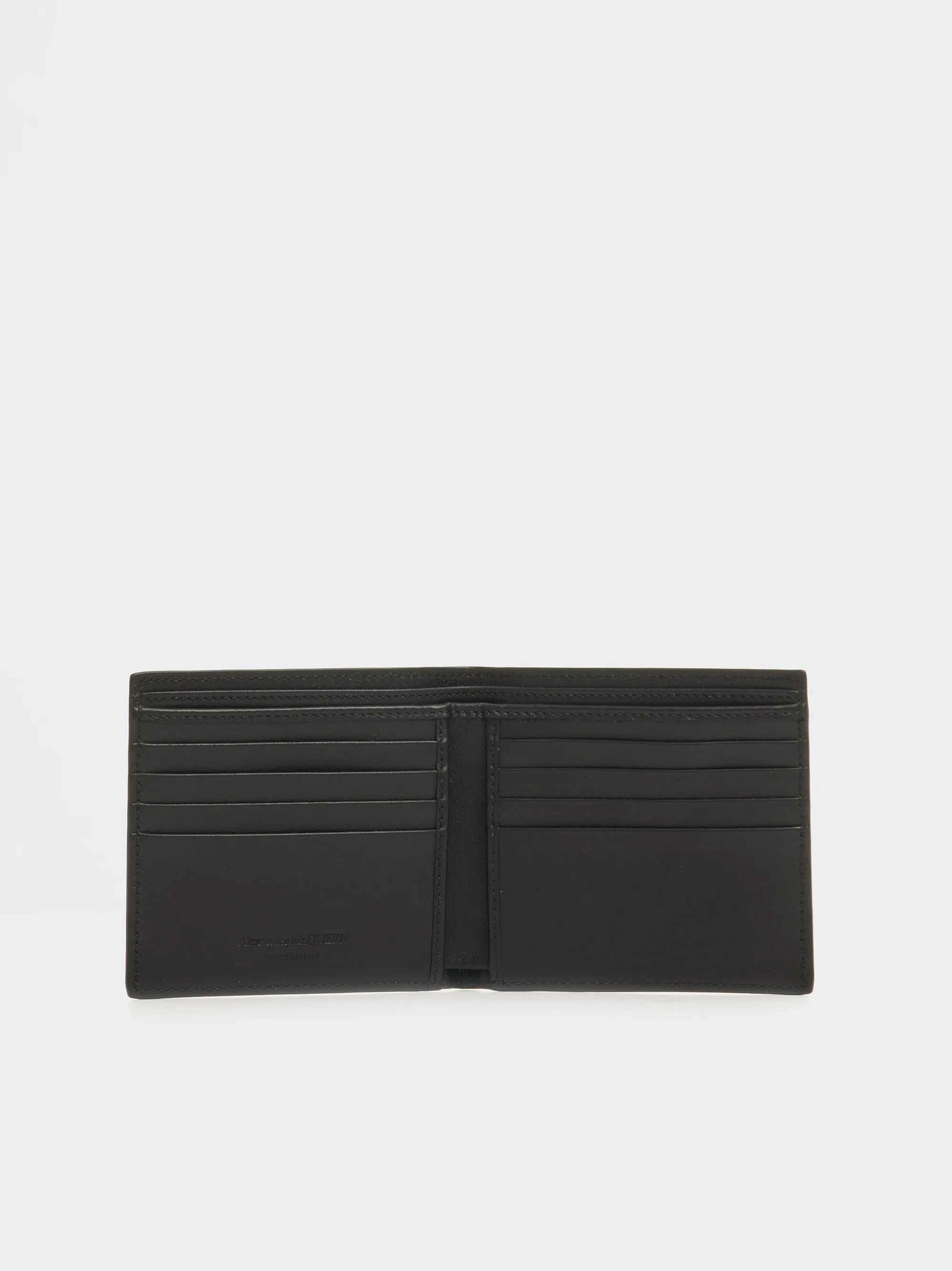 Soft Mutton Billfold 8CC Wallet, Black