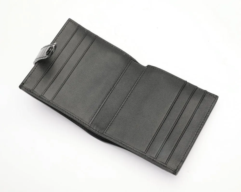 Luxury Genuine Leather Business Short Wallet