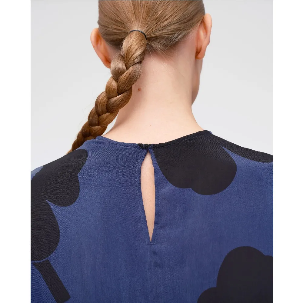 Flower Patterns Cropped Casual Office Style by marimekko