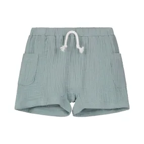 Blue Mathi Shorts by Ettie+H