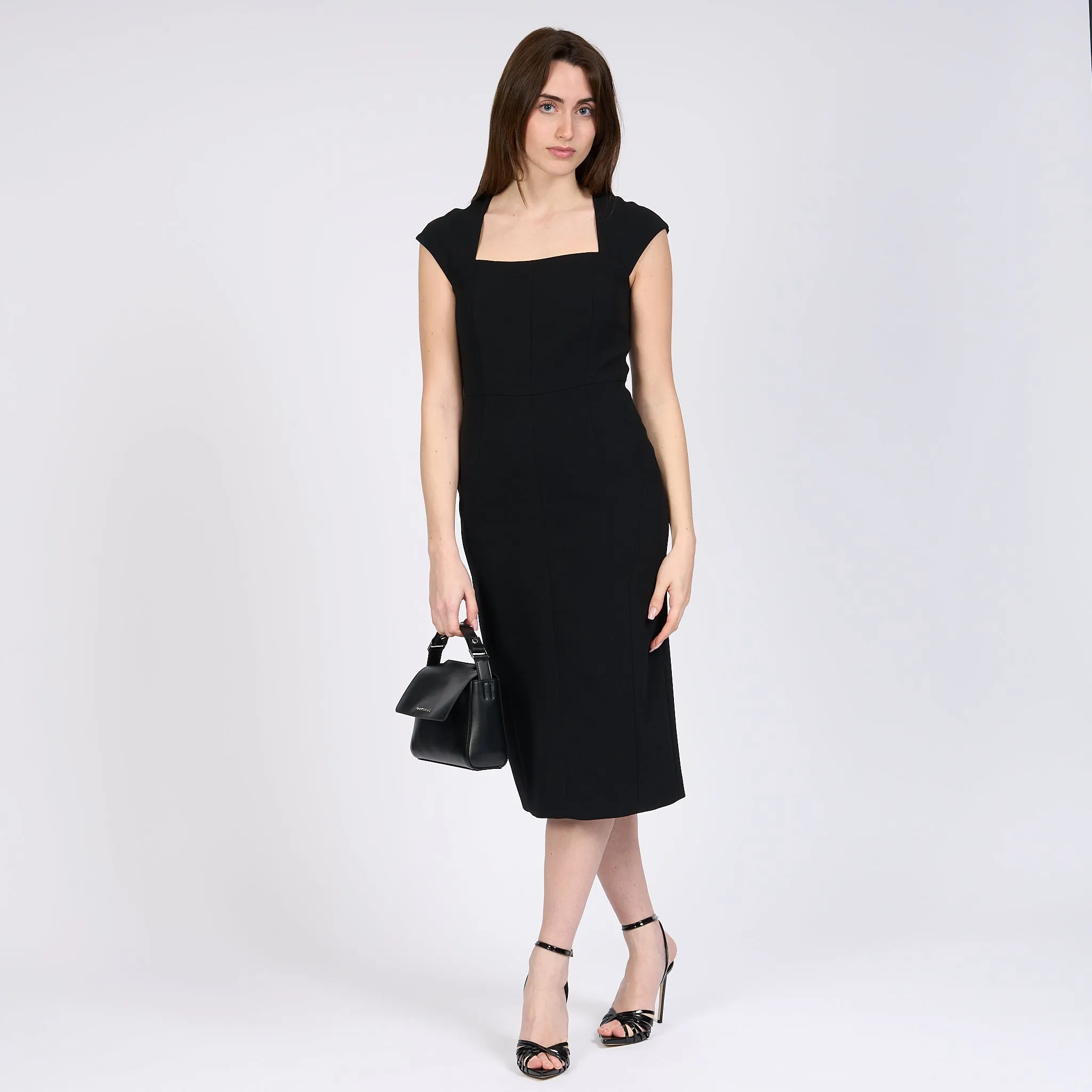 Max Mara Black Tubino Umbro Dress for Women