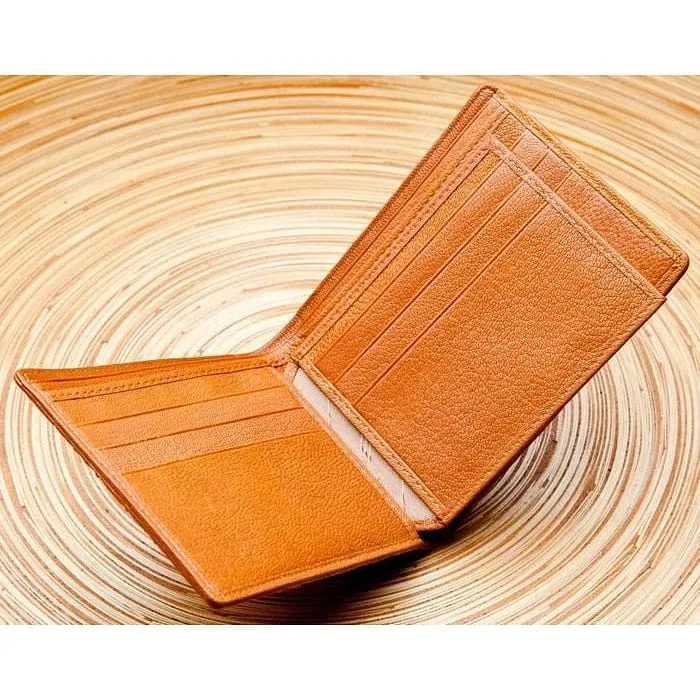 Golden Tan Crocodile Wallets