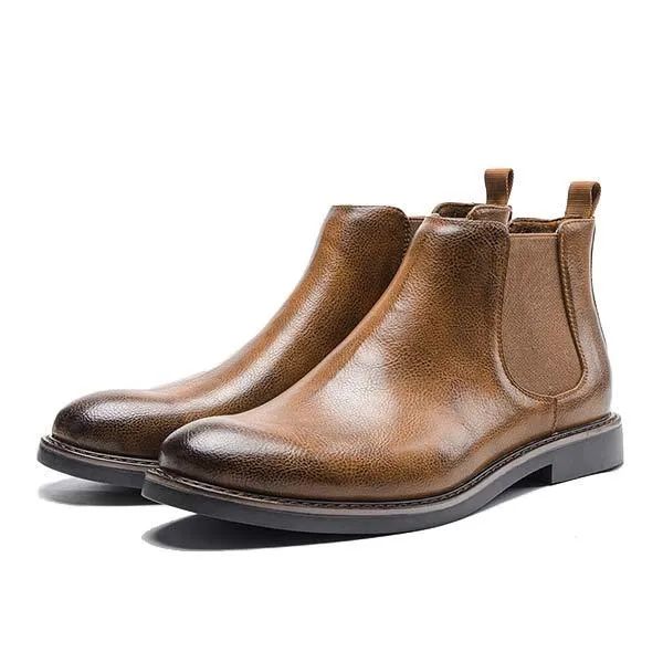 MEN'S POLISHED CHELSEA BOOTS 39577481
