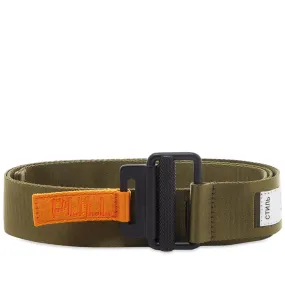 Military Classic Buckle Tape Belt by Heron Preston