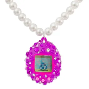 MINI Bedazzled Tamagotchi Necklace