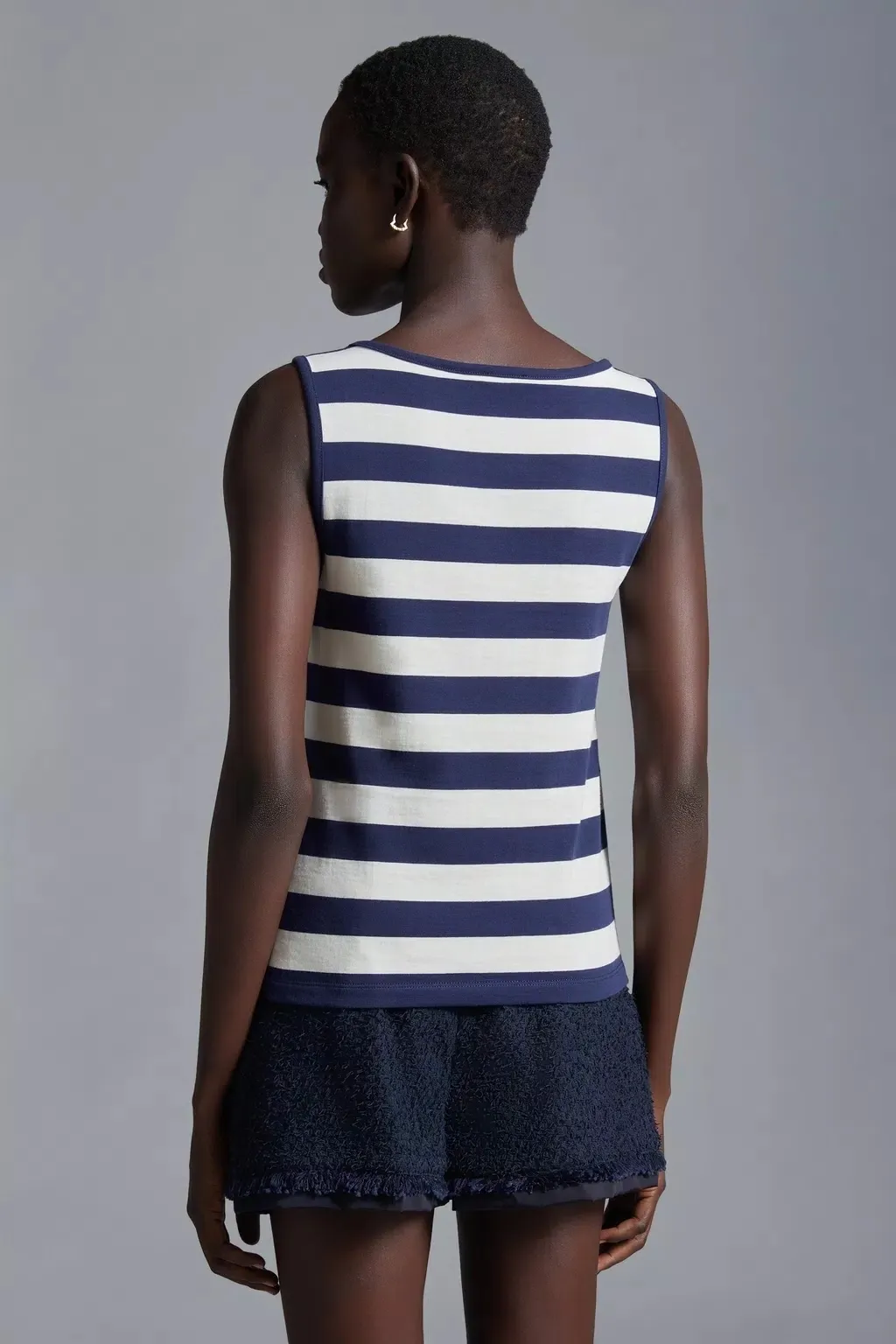 MONCLER Striped Tank Top