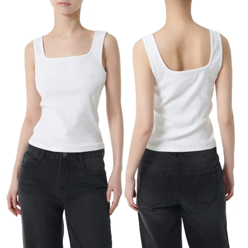 Plain Cotton Tank Tops & Sleeveless Shirts