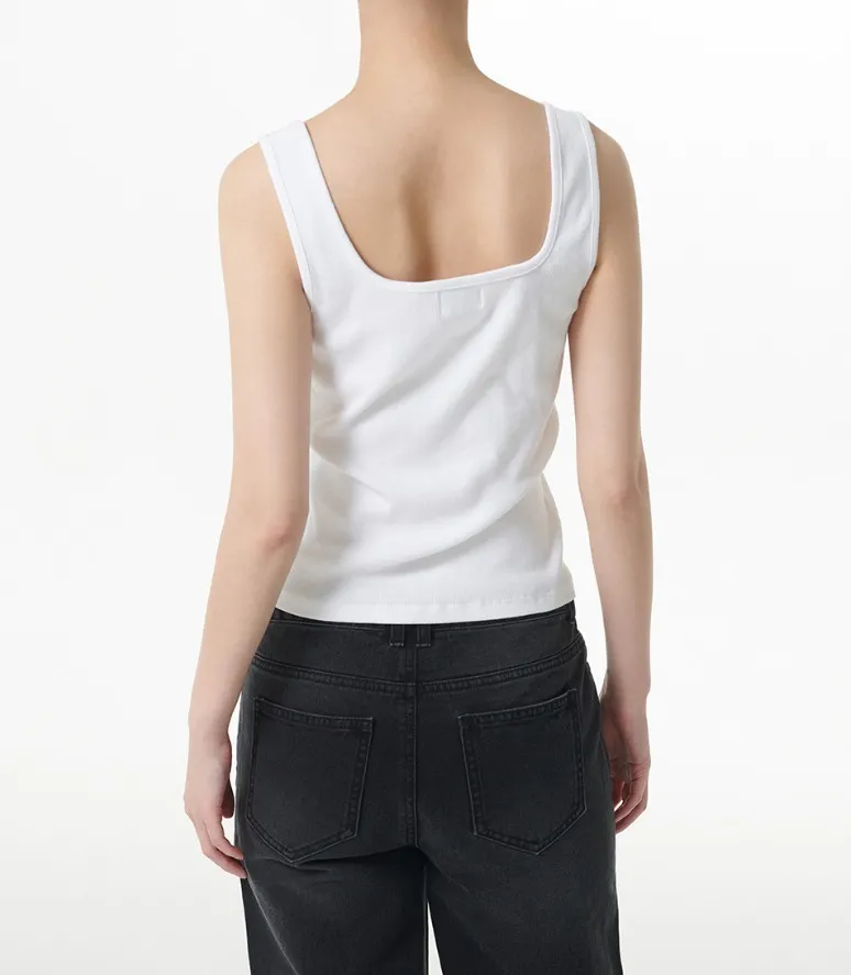 Plain Cotton Tank Tops & Sleeveless Shirts