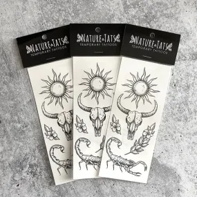 Sunlit South Temporary Tattoo by NatureTats