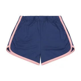 Navy Pink Billie Jean Performance Shorts