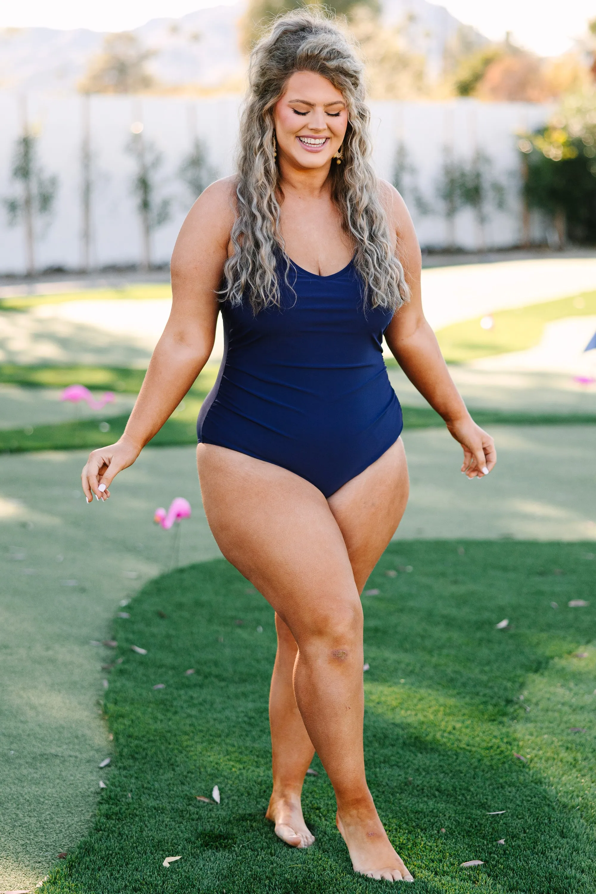 Swimsuit in Navy