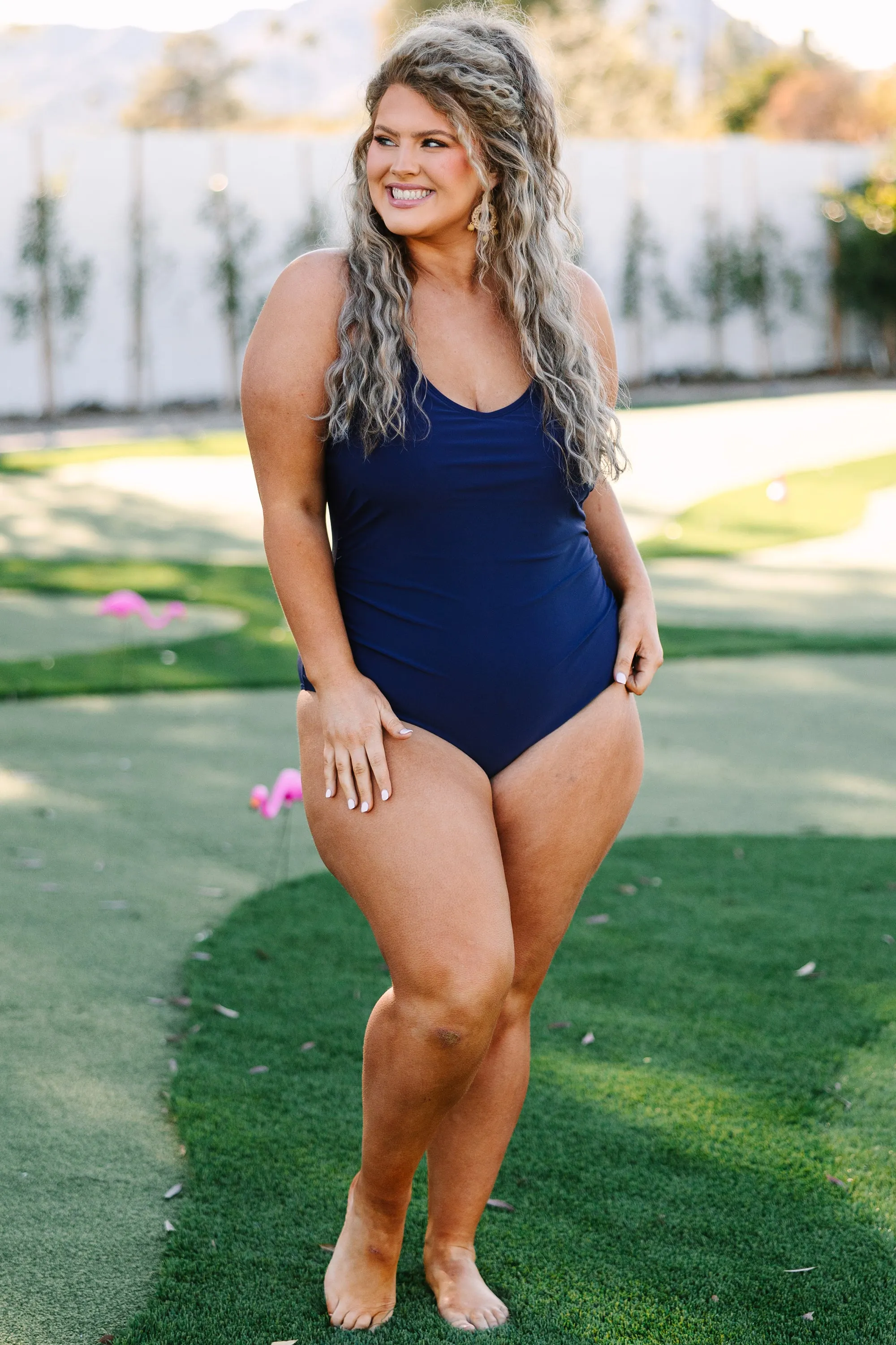 Swimsuit in Navy