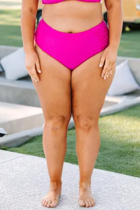 Neon Pink Swim Bottom