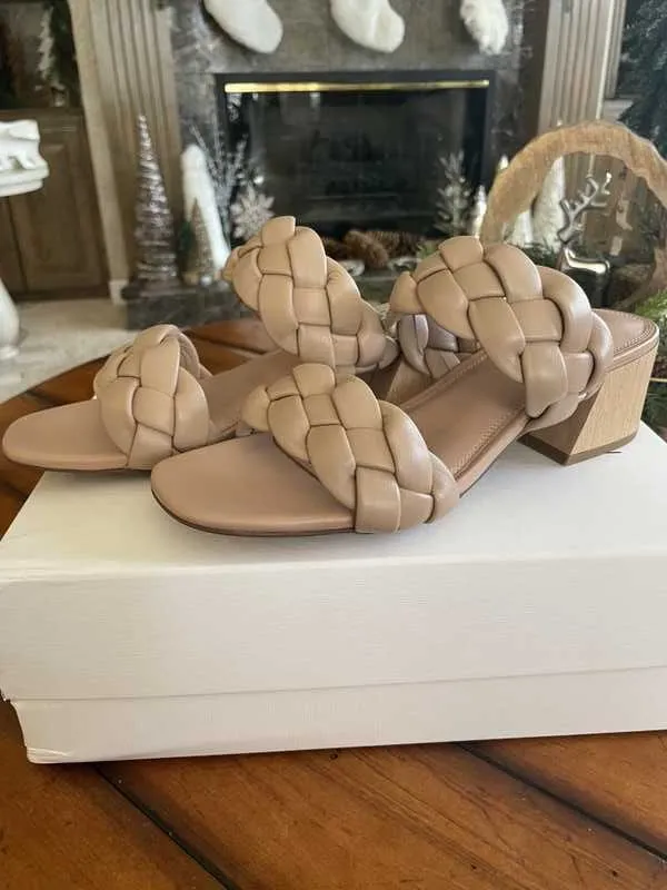 Nude Leather Sm Rebooted Sandals