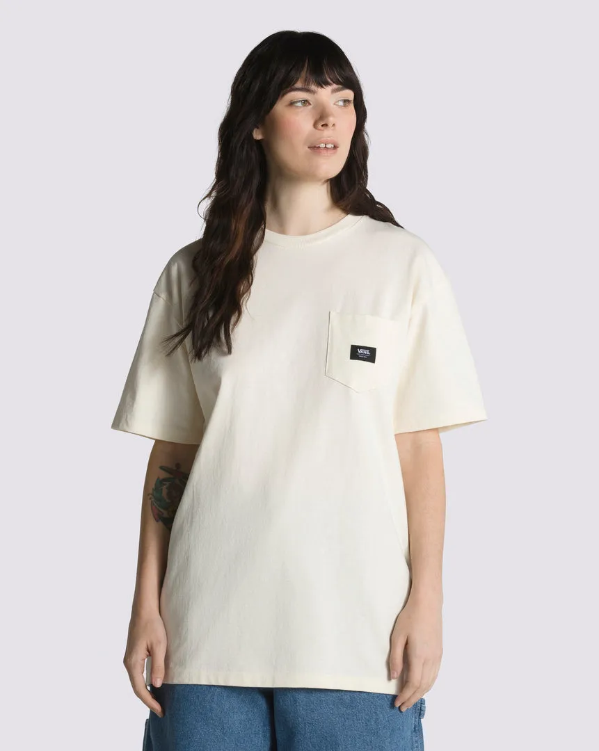 Woven Tshirt with Patch Pocket