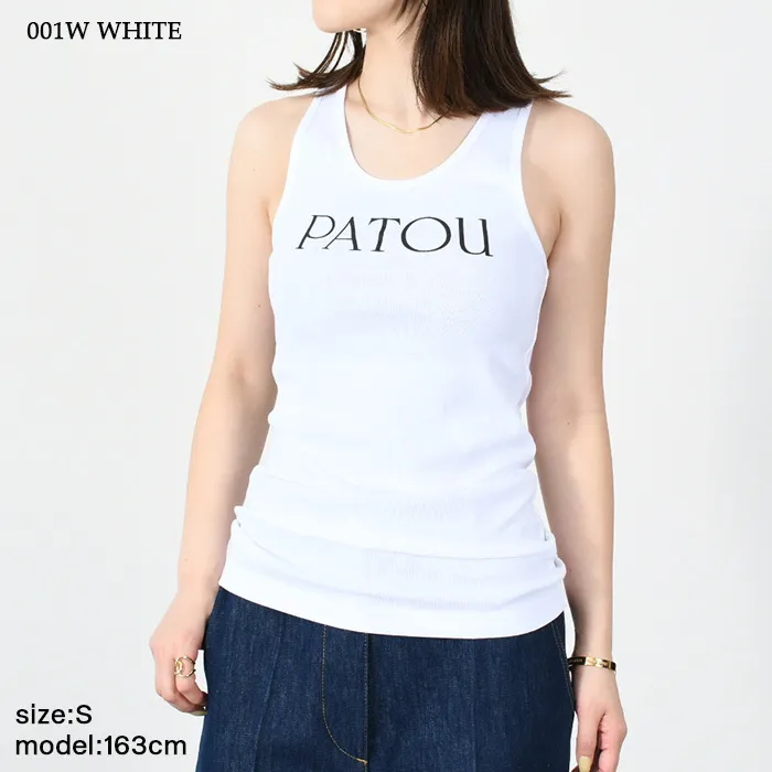 Cotton Logo Tanks & Camisoles with Crew Neck,