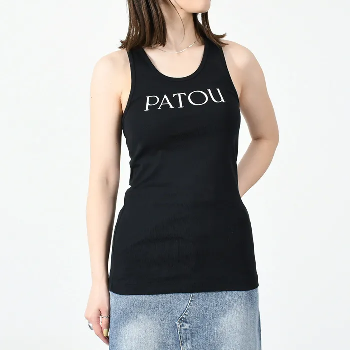 Cotton Logo Tanks & Camisoles with Crew Neck,