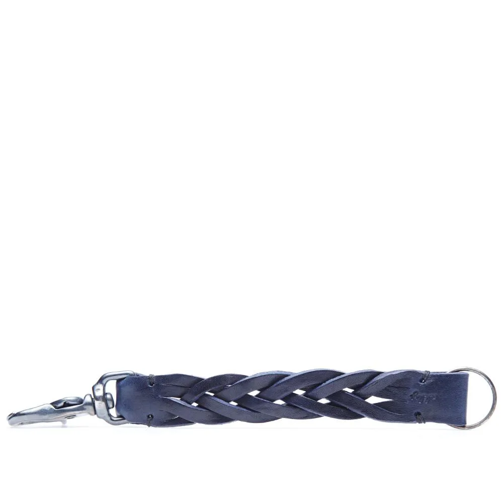 Navy woven Ally Capellino Wilson key hook