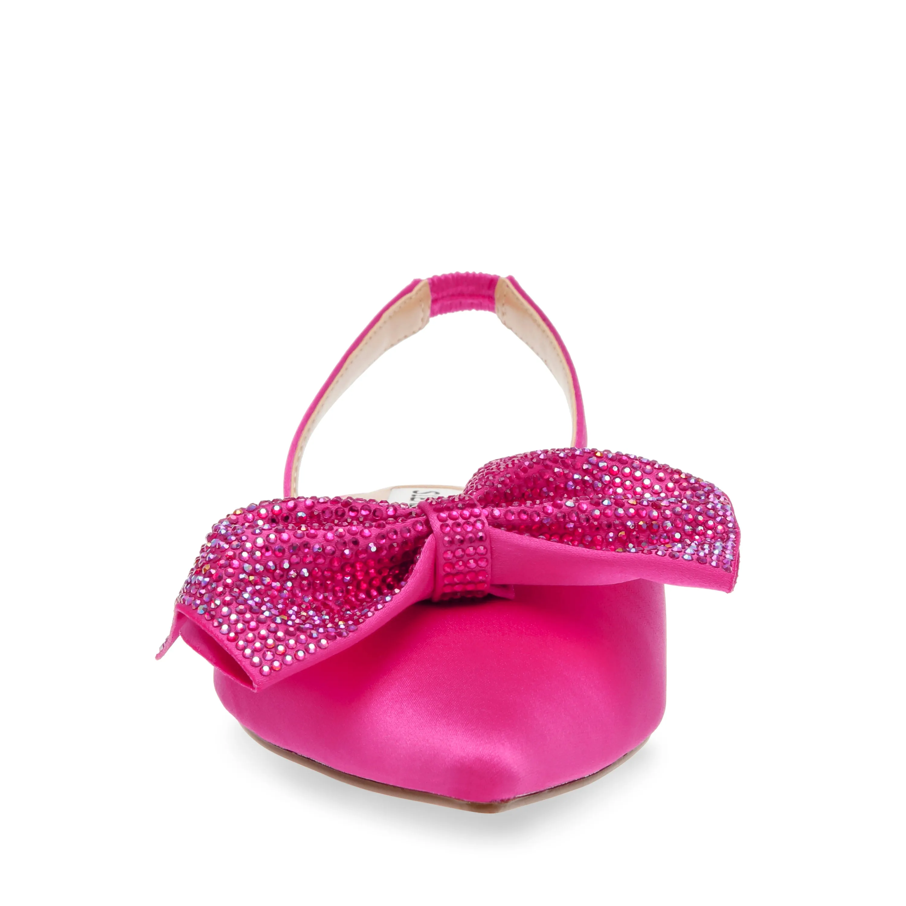 Chic Magenta Satin Cristel Sandal