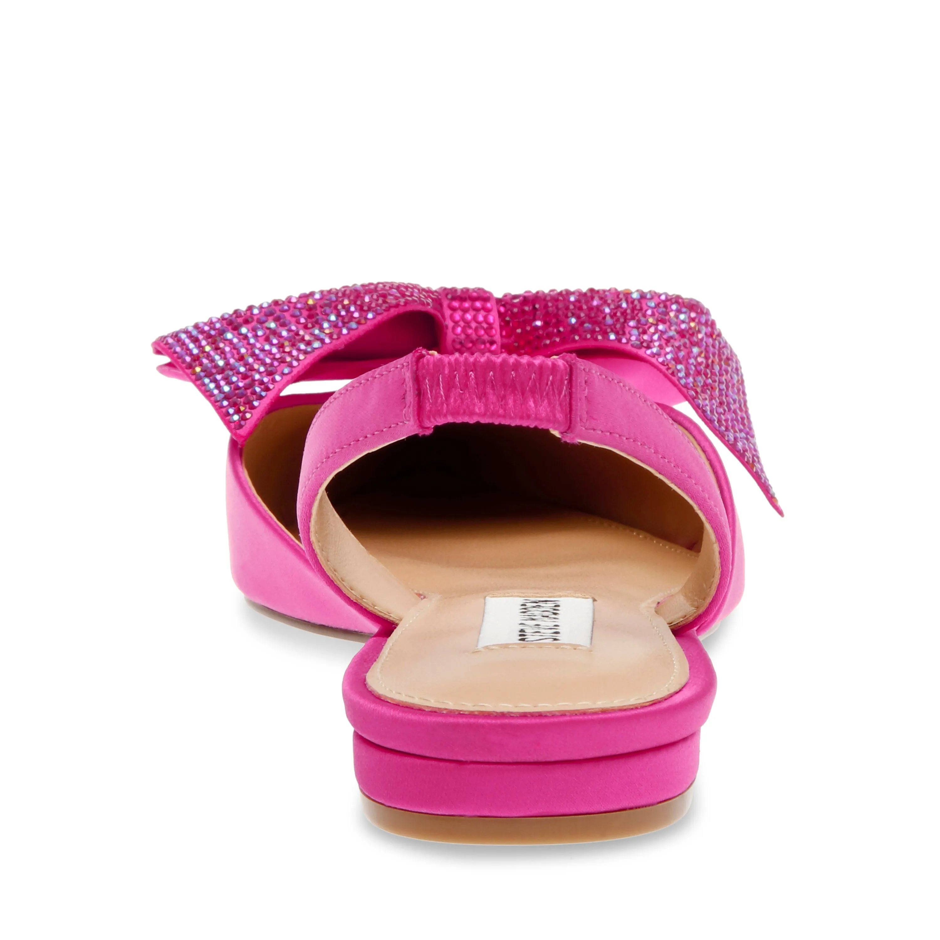 Chic Magenta Satin Cristel Sandal