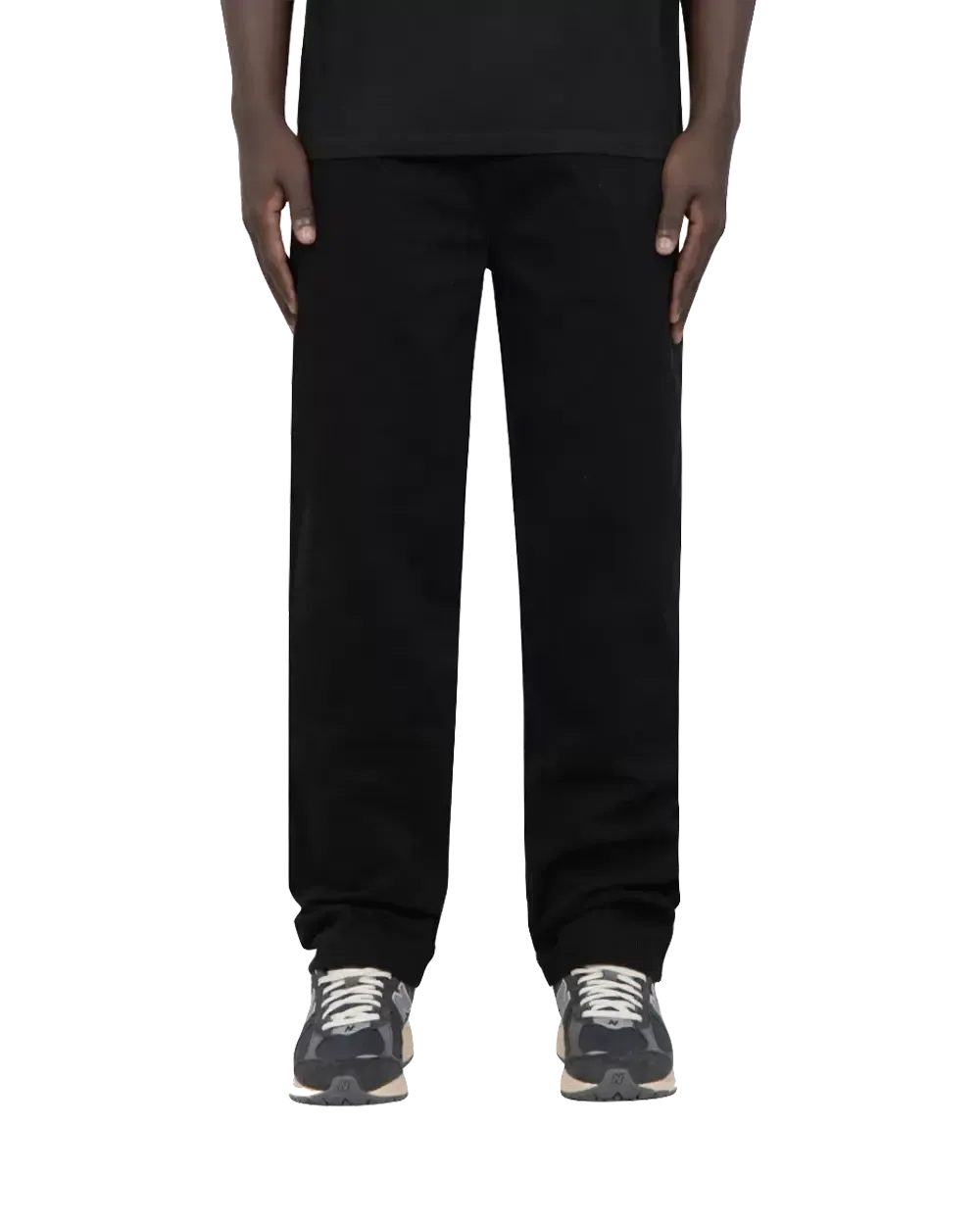 Poage Back Heart Pants Black