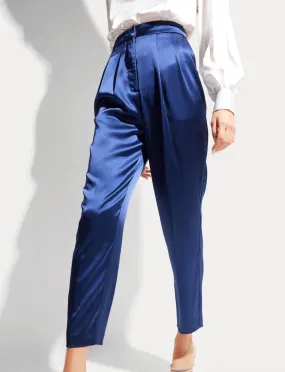 PORTIA High-Waisted Ankle-Length Trousers