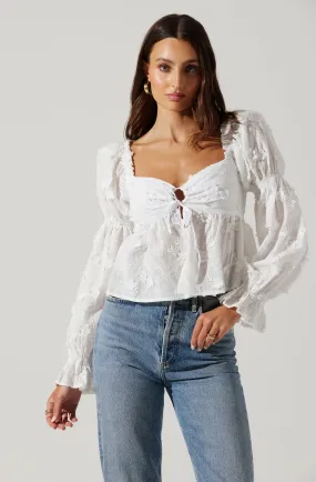 Barstow Top Puff Sleeve