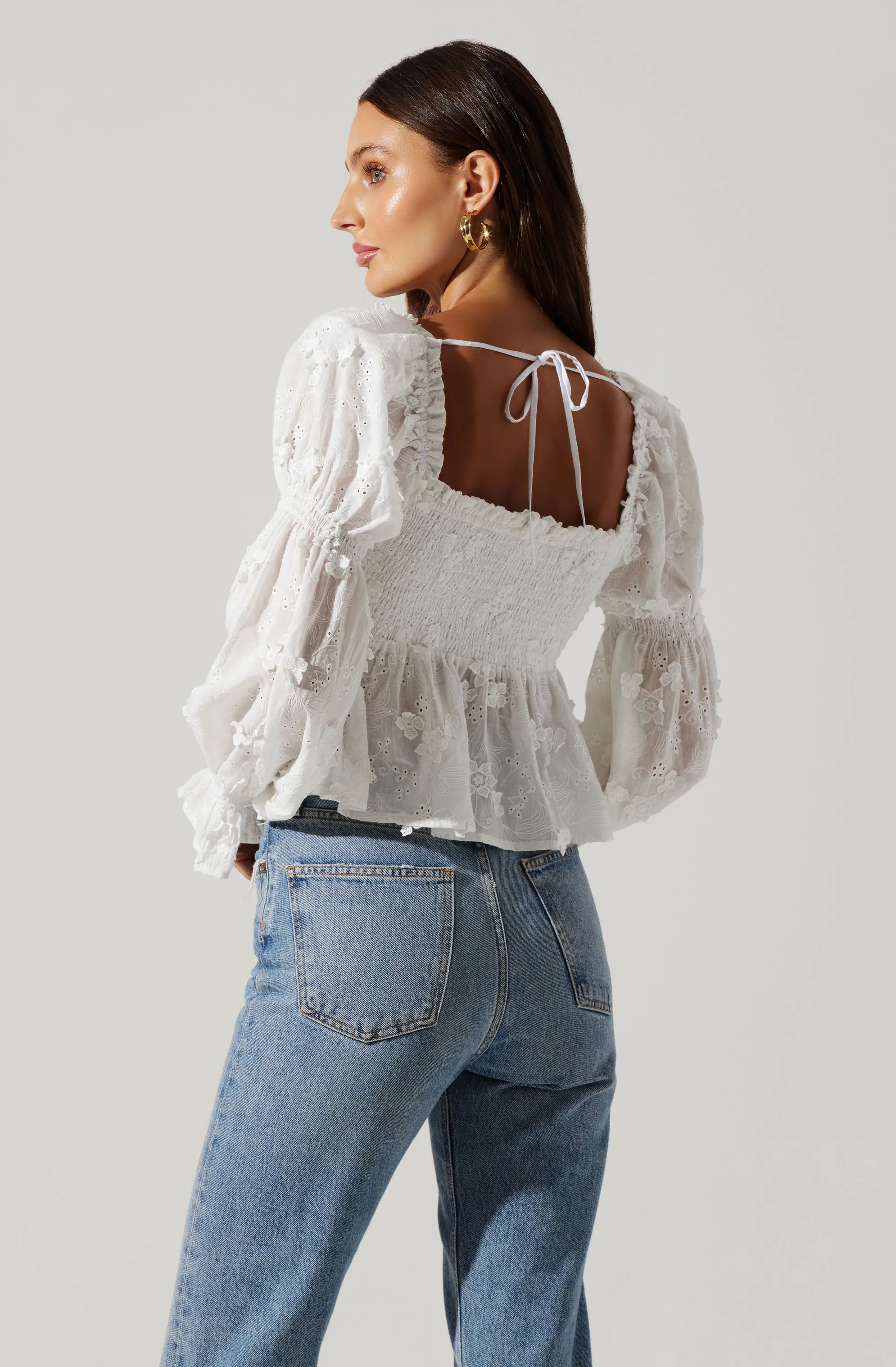 Barstow Top Puff Sleeve