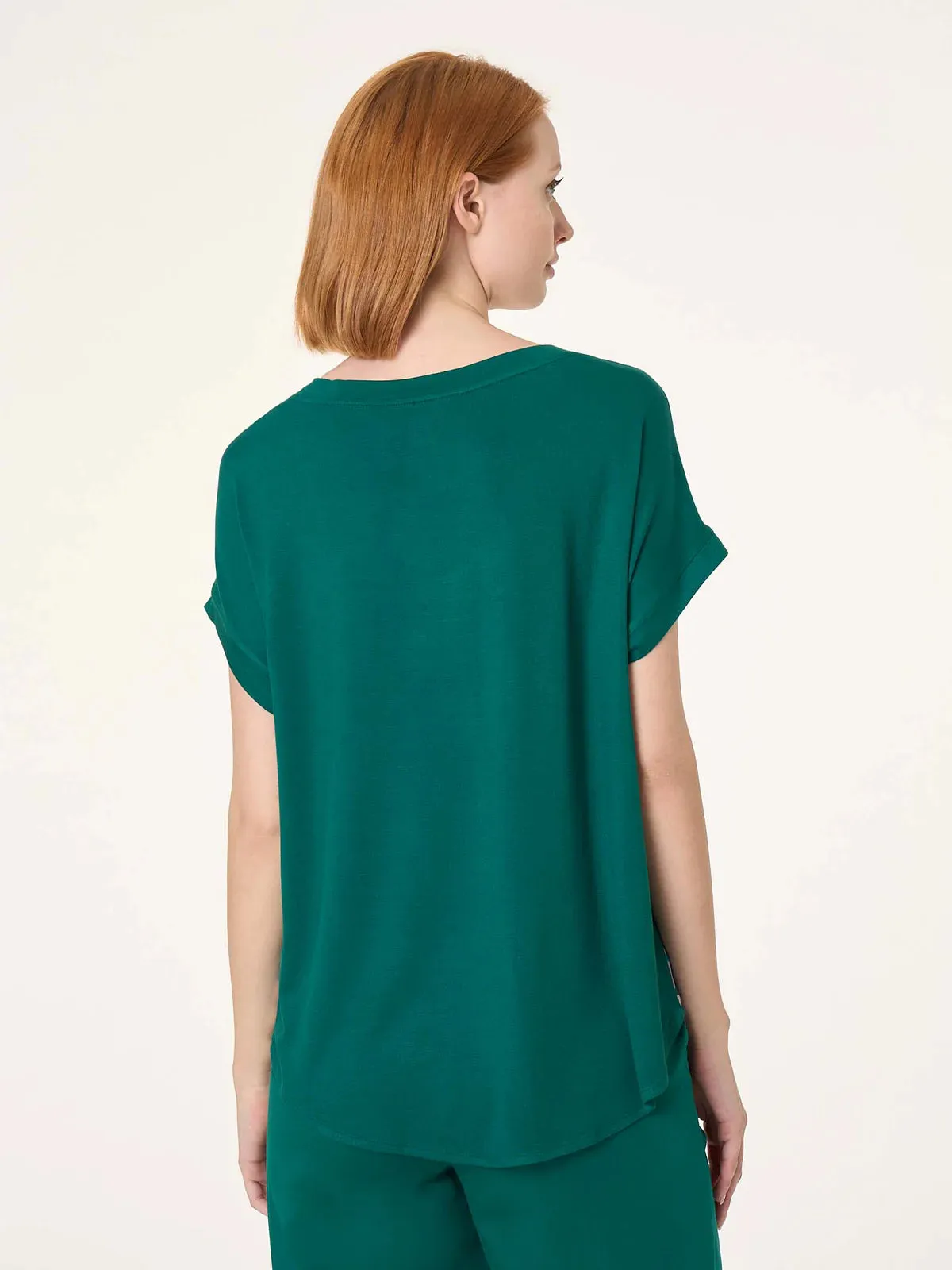 RAGNO Dn03tx Viscose Round Neck T-shirt