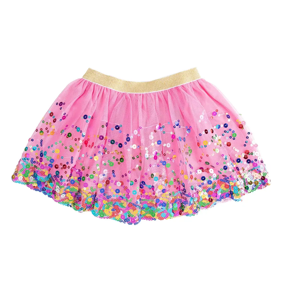 Raspberry Sequin Confetti Tutu