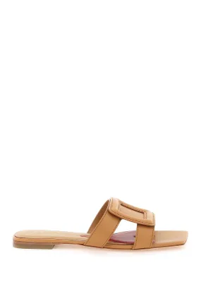 Womens Brown Leather Sandals by ROGER VIVIER