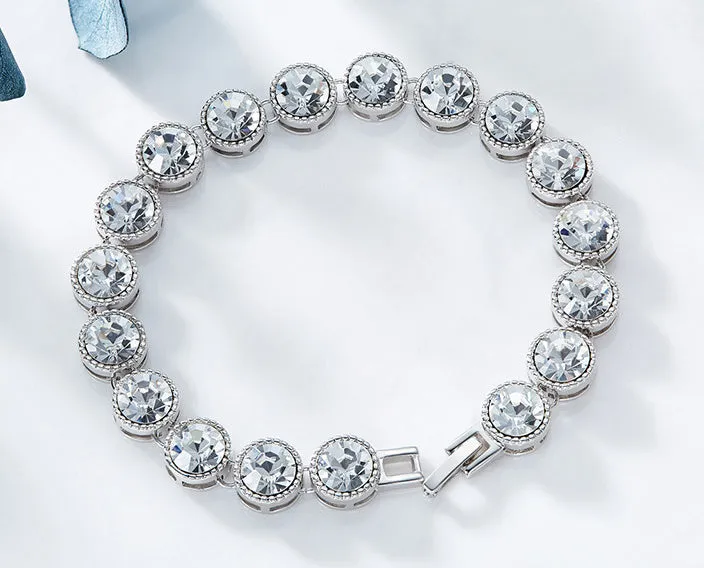 Rounded Crystals Bracelet