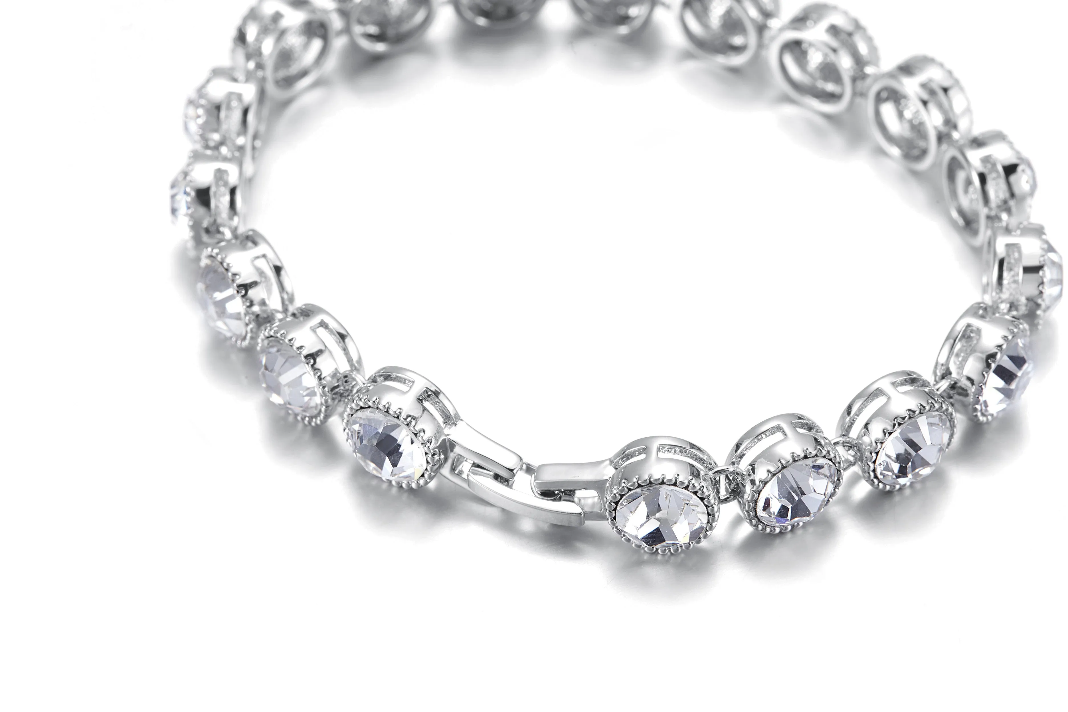 Rounded Crystals Bracelet