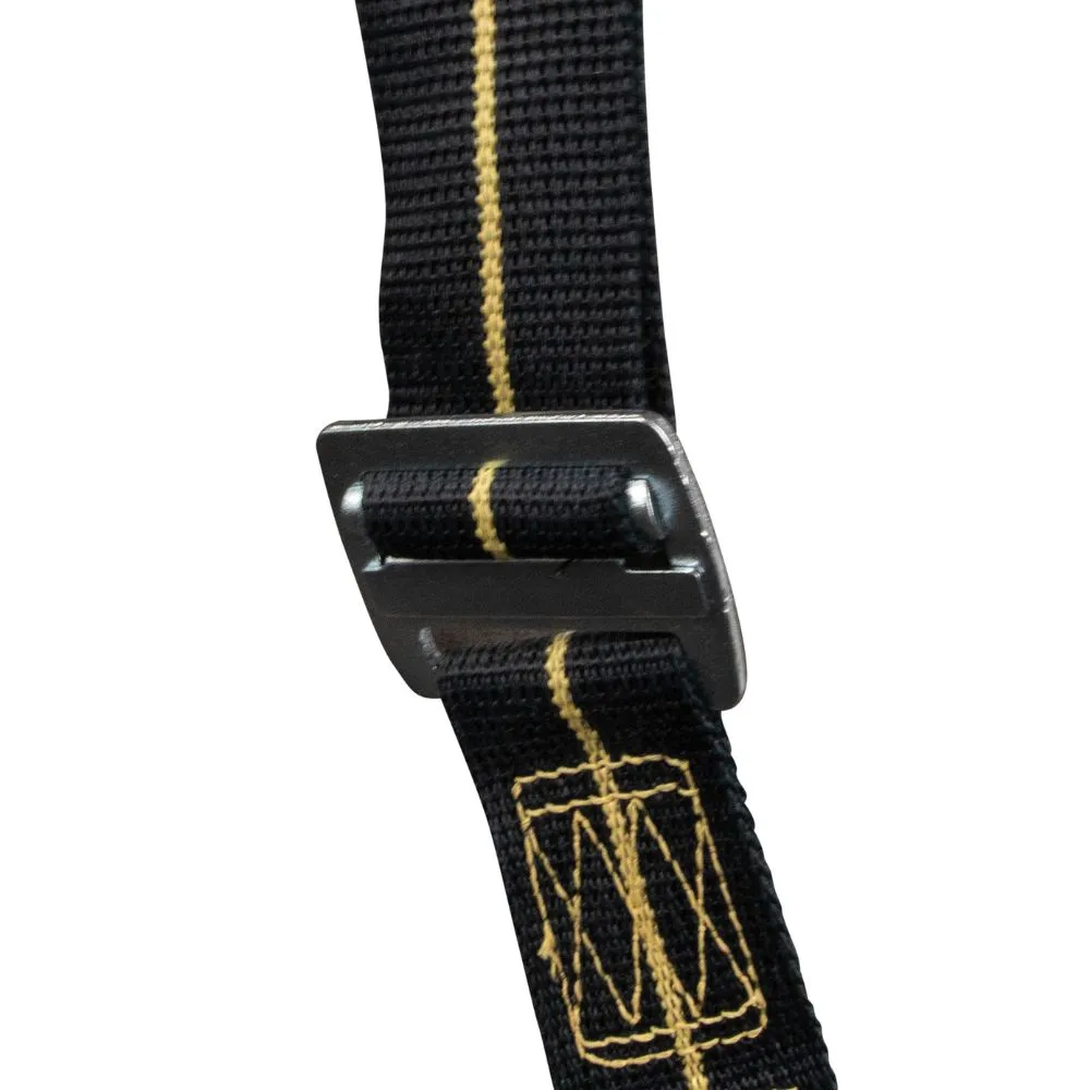 Safewaze FS77325-FR-L Welding Full Body Harness: 1D, KevlarÃ‚Â® Web, Mb Chest, Mb Legs