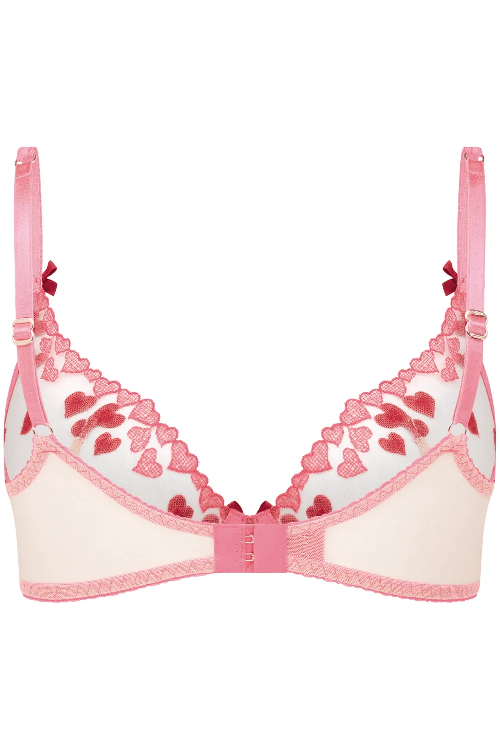 Cupid brand underwired plunge bra