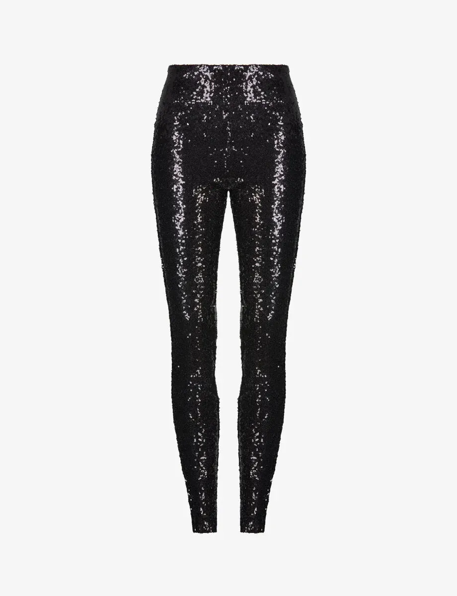 Legging adorned with Sequins