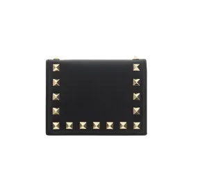 Valentino Rockstud Logo Wallet