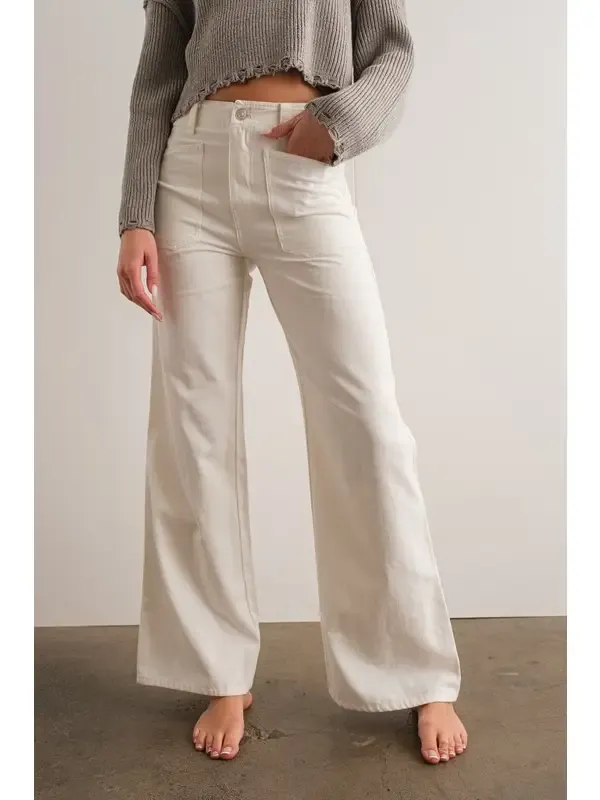 Sloane White Pant