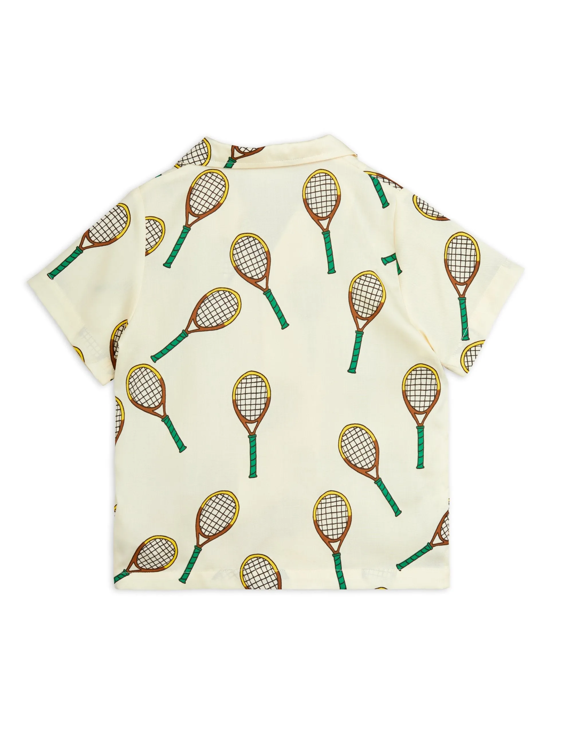 TENNIS AOP WOVEN SS SHIRT