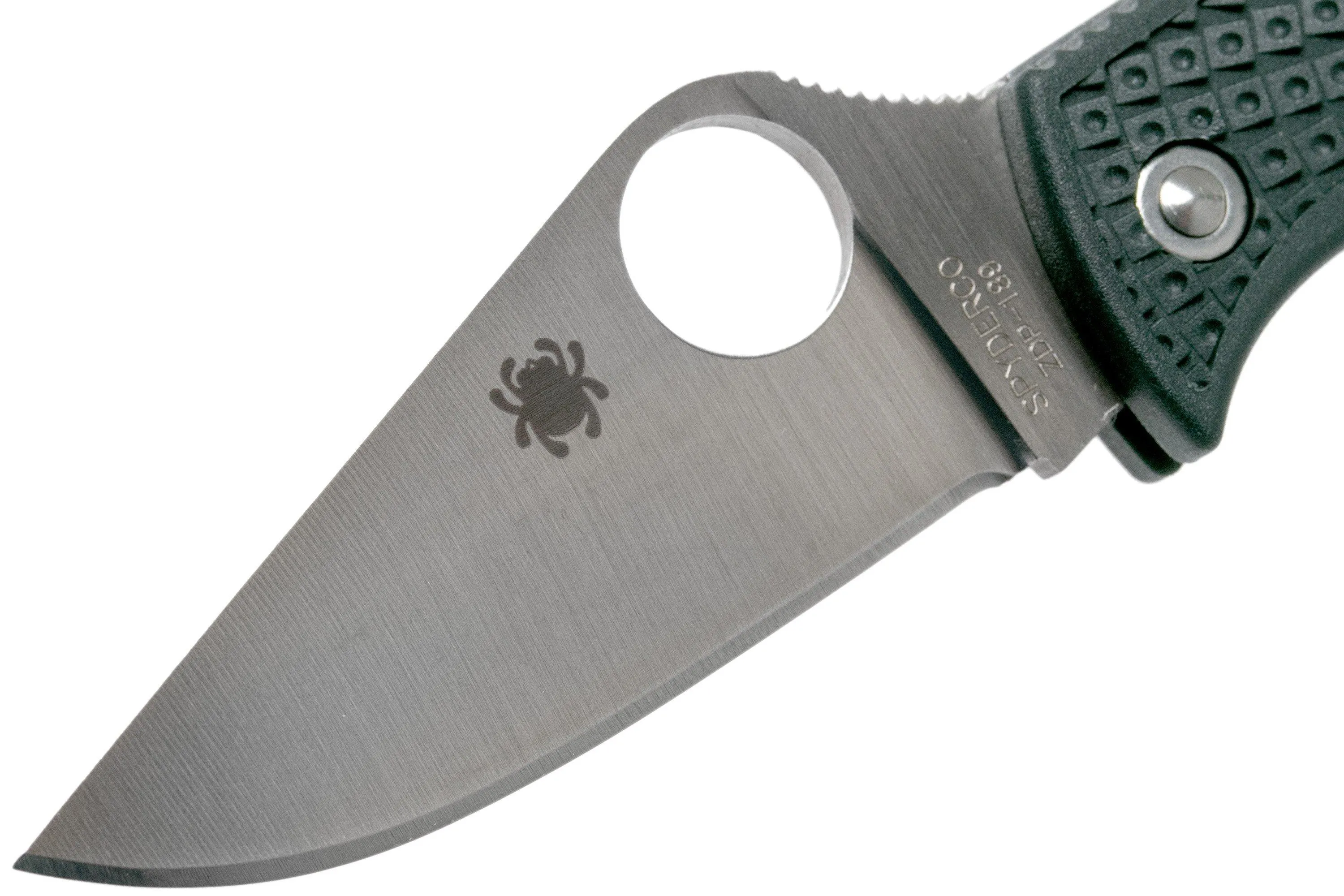 Spyderco Manbug ZDP-189 British Racing Green MGREP pocket knife