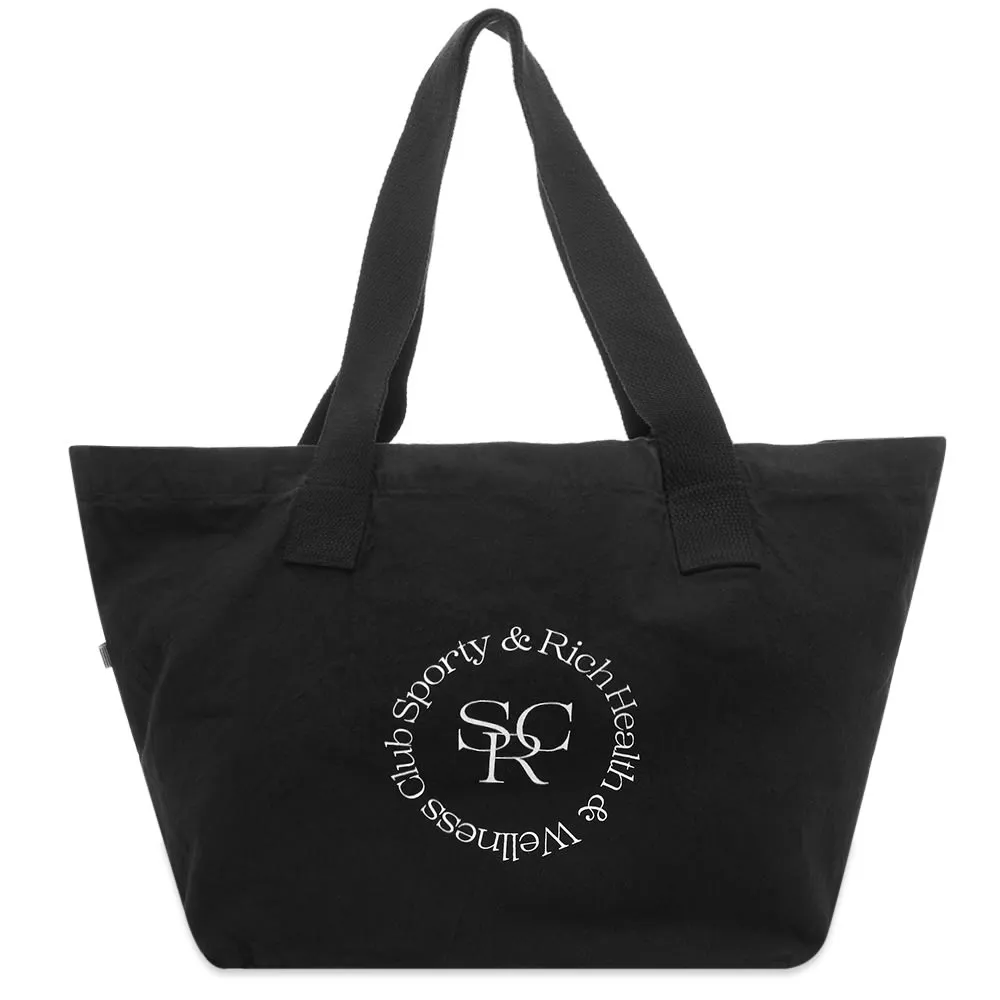 SRHWC Tote in Black & Beige